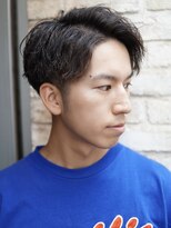 メロン 恵比寿(MERON)&nbsp;【奥村】センターパート×ツイストスパイラル［恵比寿/パーマ］