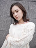 大人の外ハネショートボブ【有海一生】/髪質改善 /バング/前髪