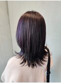 レイヤーラベンダーアッシュ長岡