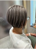 クールショートデザインハイライトカラーヘルシースタイル
