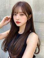 SEL 大船&nbsp;ワンカールレイヤー美髪エアリーロングピンクブラウン