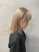 ヘアサロン ドットプラス 町田店(dot. plus)&nbsp;トリプルカラー×ホワイトベージュ