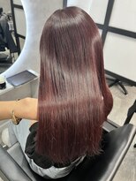アイ(_i)&nbsp;髪質改善カラー×レッドピンク
