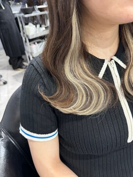 フィーネ(Fi-Ne) プルエクステでつくるインナーカラー