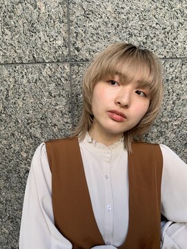 アクト 原宿(ACT) レイヤーウルフ×ミルクティー/イメチェンヘアスタイル