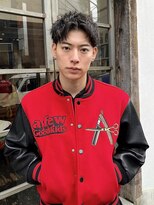 グリーンミドル(GREEN middle)&nbsp;メンズカット:アッブバングショート/メンズショート/好印象ヘア