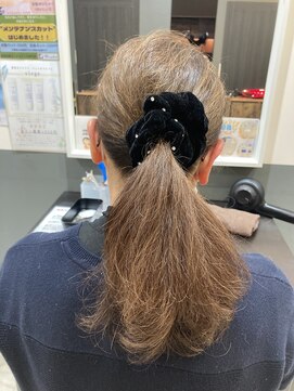 ビーズカラー イオンタウン米沢駅前店 色持ち◎つやカラー♪N.ナチュラルブラウン6トーン/1