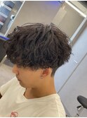 波巻きパーマ/シャドウパーマ