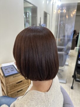 ヘアアンドネイル シーソー(Hair&Nail Seesaw) ブラウンピンクカラー