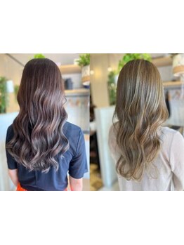 冬のイメチェンにぴったりの透明感カラーをご提案◇トレンドを抑えた、あなただけのカラーが叶う♪