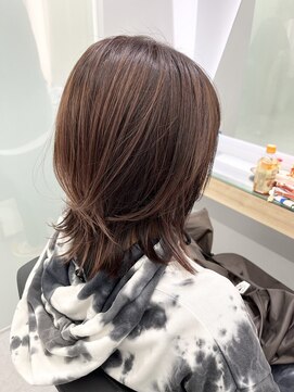 クシュ 本川越店(kusyu...) イメチェンホワイトブロンド外ハネボブ美髪ワイドバング韓国黒髪