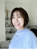 丸みボブ