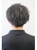 ソフトツイスト 無造作 マッシュ 刈り上げ