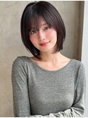 みねスタイル♪ 前下がり ひし形 ショートボブ 30代 40代 50代