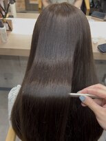 アリアバイエクラート 新宿南口店(ARiA by ECLART)&nbsp;暗めアッシュブラウンカラー