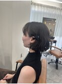 スタイリングも簡単!ボブパーマ