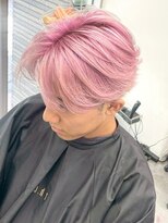 ワンズナゴヤ 名古屋栄店(ONE's NAGOYA)&nbsp;スペインカールスパイキーショートブルーブラックフェザーパーマ