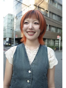 レコ 渋谷(LECO) オレンジ×ブラウン