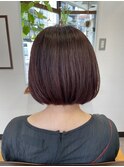 ナチュラル大人ボブ