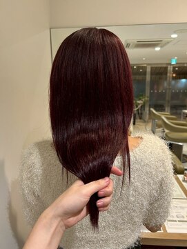 アース 高円寺店(HAIR & MAKE EARTH) ボルドーカラー♪ 【@mppp_32485】