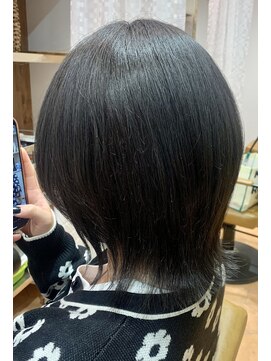 ルルバイアズール 草加店(LULU by azule) 髪質改善カラー，ブルーブラック，アッシュカラー【草加】