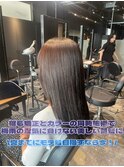 縮毛矯正/ナチュラル/ストレート/モテ髪/艶髪/髪質改善