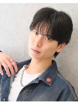 ビカムメンズヘアー 栄店(become men's hair)&nbsp;曲がるメンズ縮毛矯正×シースルーショート/名古屋/名駅