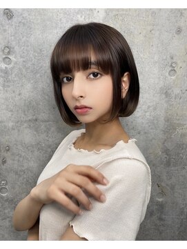 ユアーズヘア 神楽坂はなれ店(youres hair) 切りっぱなしボブ/神楽坂/新宿