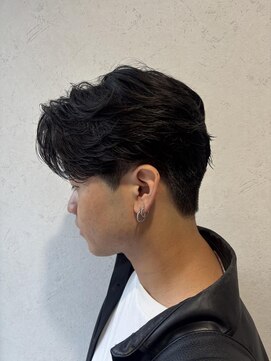 ミューバイケンジ(miu by KENJE) miu&宇都宮良太 メンズニュアンスパーマ