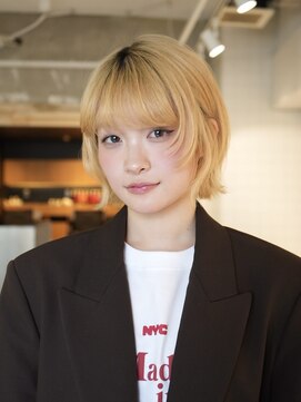 ラヴィズム 長岡店(LUVISM) 韓国/顔周りレイヤー/ダブルカラー/ベージュ/前髪新潟長岡宮関