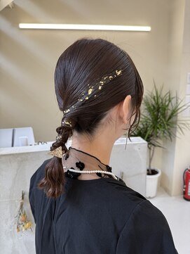 ラ ポルト ドゥ サワ(La Porte de SAWA) 大人可愛い◎結婚式お呼ばれヘアセット