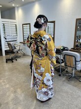 ソーエン バイ ヘッドライト 函館店(soen by HEADLIGHT) 成人式・前撮りにおすすめ振袖シニヨン【soen函館】