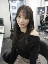 ラベル 渋谷(LAVEL)&nbsp;レイヤーカット×透明感オリーブグレージュ