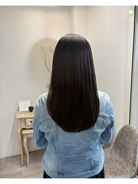 ロッカヘアエジェ(ROCCA hair eje.) イメチェン地毛風ダークブラウンロング