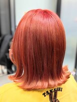 ヘアースタジオ ジェイワン(hair studio J ONE) 20代30代/オレンジ/大人ボブ/くびれボブ/外ハネボブ/ミディアム