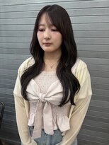 ロックス バイ マグ 松本(rocks BY MAG)&nbsp;20代30代◎モーブブラウン×くびれミディで色っぽく