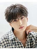 ラウンドマッシュシースルーマッシュラフ王道フェザーナチュラル