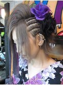 サイドコーンロウ、右盛りセット