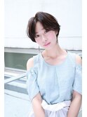 大人フェミニンショート