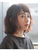 ミディアムパーマ▼LINEID@vey3047y