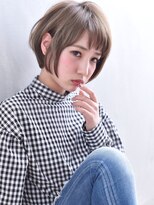 オウル(Owll)&nbsp;★DISHEL★似合わせカットナチュラルショートエアリーブルージュ