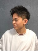 爽やかビジネスツーブロスタイル<理容室><日野/床屋/メンズ>