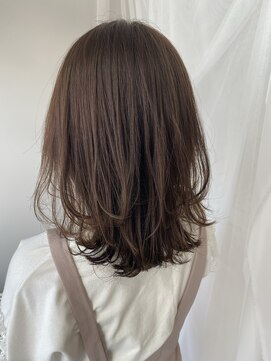 ユルフ(yulf) ふんわりukaちっぷレイヤー×グレージュ[津市/津駅/久居/久居駅]