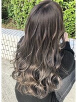 リー 京橋(Lee)&nbsp;ケアブリーチ×グレージュグラデーションカラー