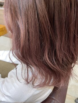 ラ メール ヘア デザイン(La mer HAIR DESIGN) グラデーションカラー★グラデーション×ピンクベージュ