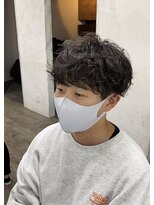 プライズ アイリス 池袋東口店(prize Iris)&nbsp;無造作マッシュパーマ/スパイラルパーマ/￥10780