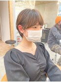 顔周り小顔大人美人ショート