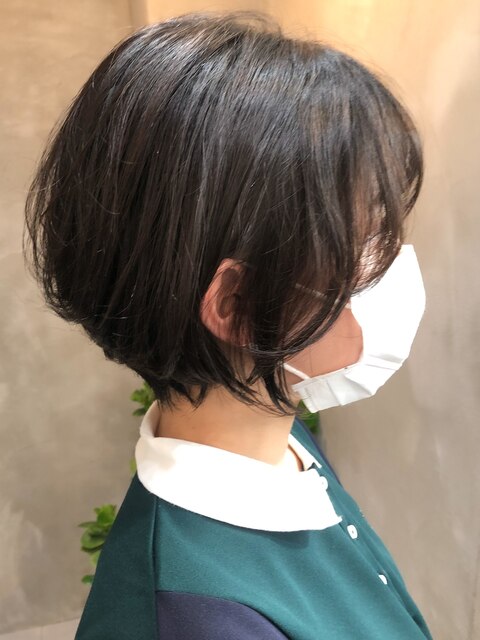 美シルエットのコンパクトショート/横浜髪質改善