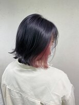 ギャラクシー ヘアードレッサーズ(galaxy hairdressers)&nbsp;イヤリングカラーピンク艶カラーイルミナ10代20代30代