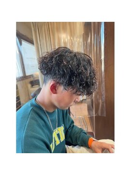 グラスバイネオリーブ 大倉山駅前店(grace by neolive) MEN'SHAIR/アップバング/ハイライト/束感ショート/波巻き